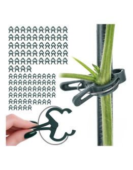 Пластмасови щипки за поддържане на домати и цветя – 108 бр